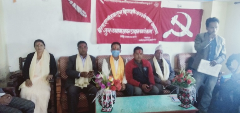 अनेरास्ववियु कालिकोटद्धारा शुभकामना आदान–प्रदान