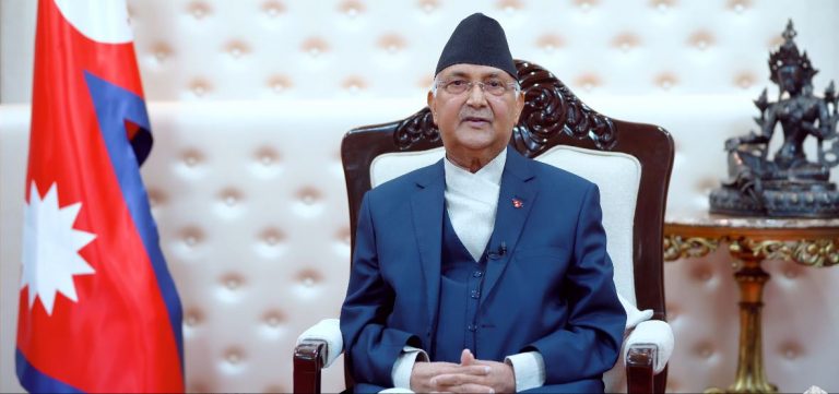 प्रधानमन्त्री ओलीद्वारा तमु ल्होछारको शुभकामना