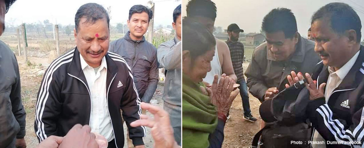 प्रहरी स्कर्टिङमा काठमाडौं आउँदै विप्लव