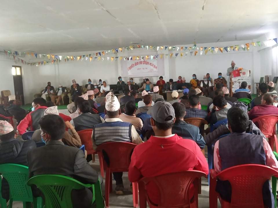अध्यक्षकाे भनाई एमाले टुटमा नभयर एकजुटमा लाग्नु पर्ने । प्रशिक्षण तथा विस्तारित कार्यक्रम मान्ममा