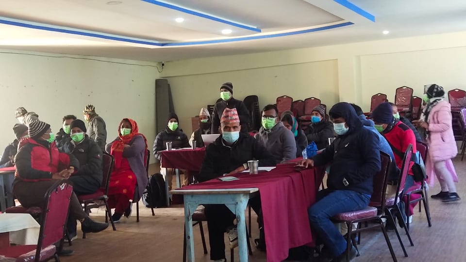 तथ्याङ्क व्यवस्थापन तथा रिपोर्टिङ सम्वन्धि एक दिने तालिम सम्पन्न