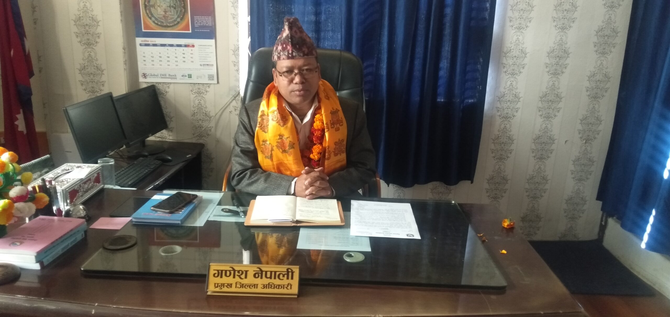 सूचनामैत्री हुनेछु -प्रमुख जिल्ला अधिकारी नेपाली